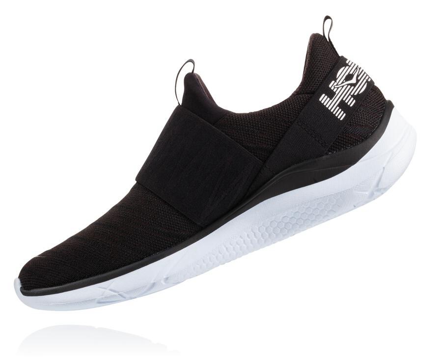 Hoka One One Hupana Slip Löparskor Dam - Svarta/Vita - LPNZS-3278